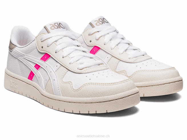 le japon blanc/rose vif Asics L6N0K2628