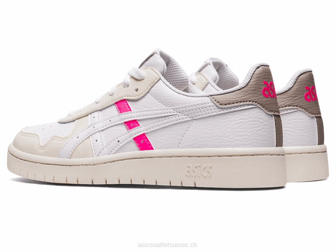 le japon blanc/rose vif Asics L6N0K2628