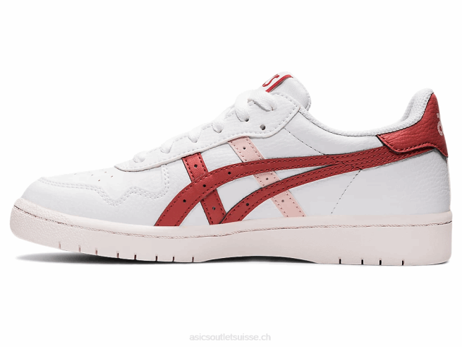 le japon blanc/rouge brique Asics L6N0K2904