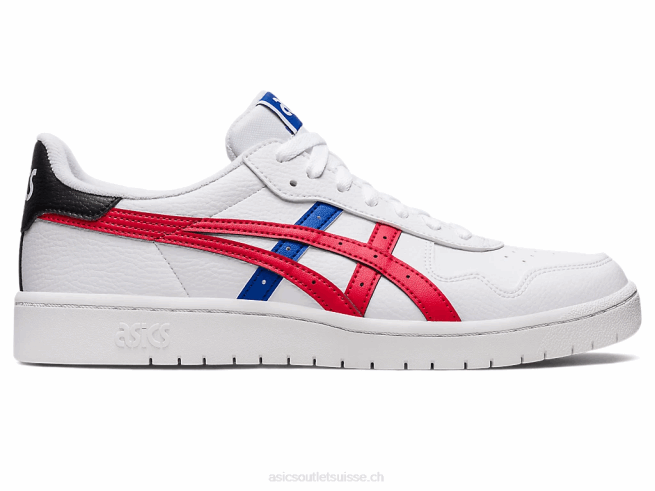 le japon blanc/rouge classique Asics L6N0K648