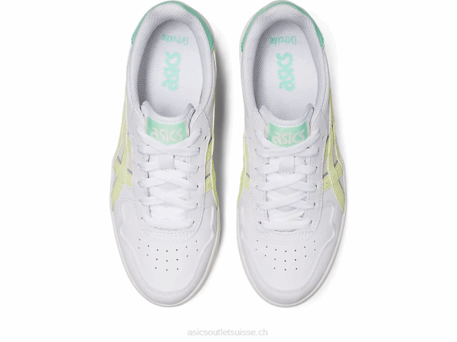 le japon s pf blanc/jaune Asics L6N0K2230
