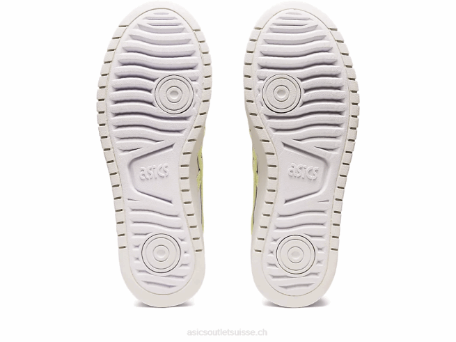 le japon s pf blanc/jaune Asics L6N0K2230