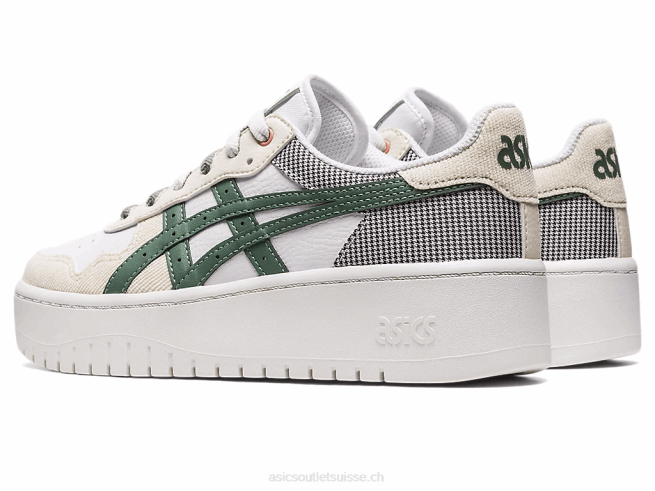 le japon s pf blanc/lierre Asics L6N0K2273