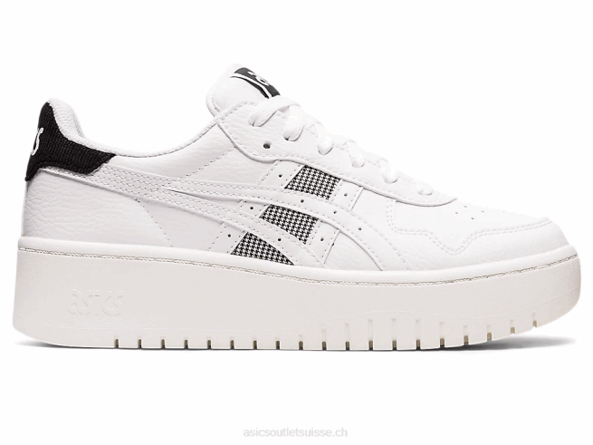 le japon s pf blanc noir Asics L6N0K2835