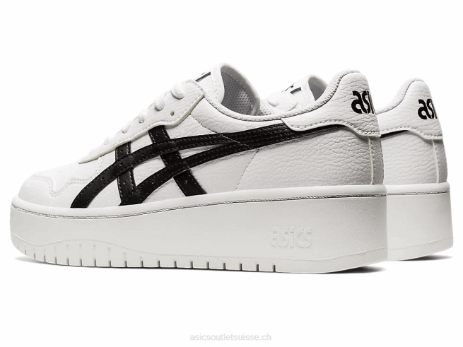 le japon s pf blanc noir Asics L6N0K4147