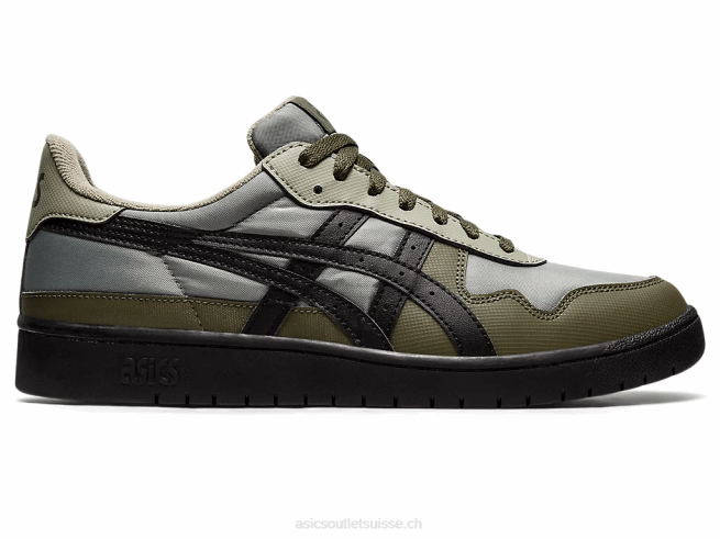 le japon vert lichen/noir Asics L6N0K856