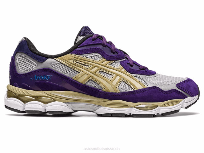 éveillé ny x gel-nyc argent pur/raisin gothique Asics L6N0K307