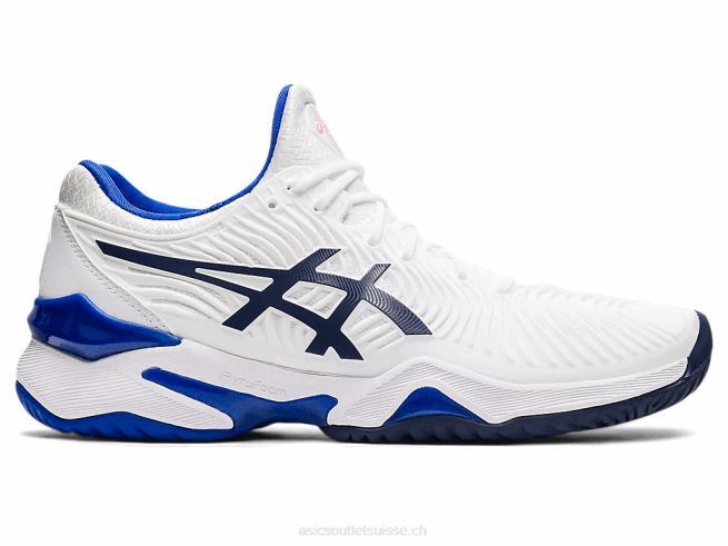 cour ff 2 blanc/bleu lapis-lazuli Asics L6N0K3902