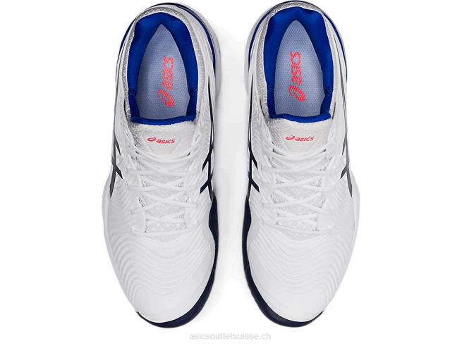 cour ff 2 blanc/bleu lapis-lazuli Asics L6N0K3902
