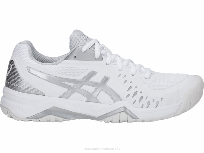 gel-challenger 12 blanc/argent Asics L6N0K4213