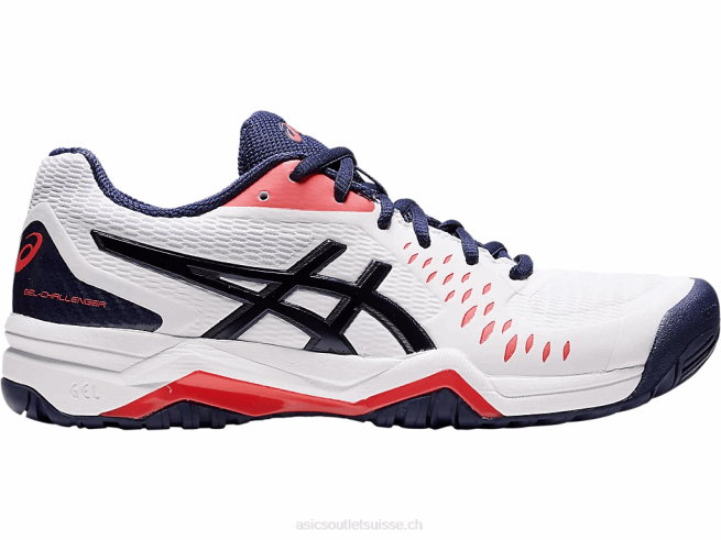 gel-challenger 12 blanc/capot Asics L6N0K4187
