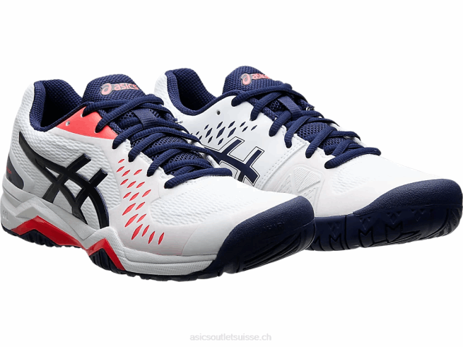 gel-challenger 12 blanc/capot Asics L6N0K4187