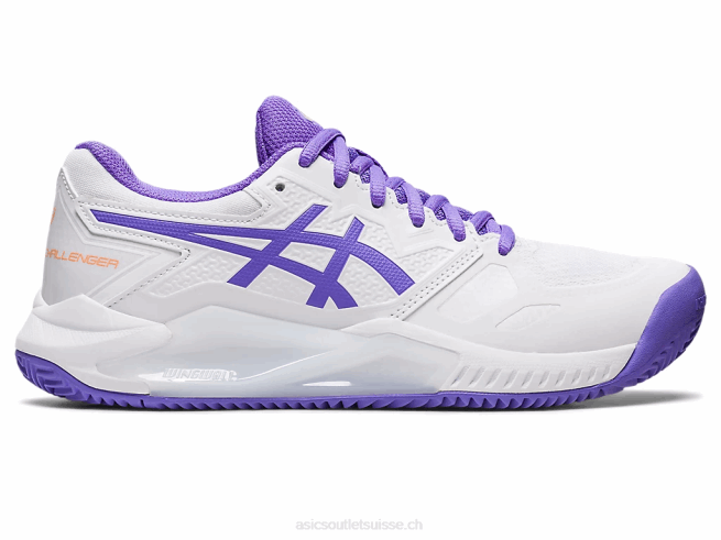 gel-challenger 13 argile blanc/améthyste Asics L6N0K2538
