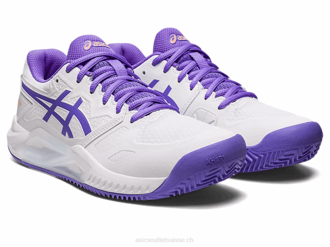 gel-challenger 13 argile blanc/améthyste Asics L6N0K2538