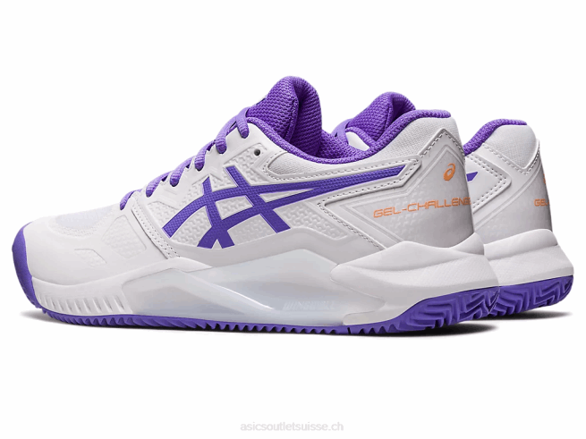 gel-challenger 13 argile blanc/améthyste Asics L6N0K2538