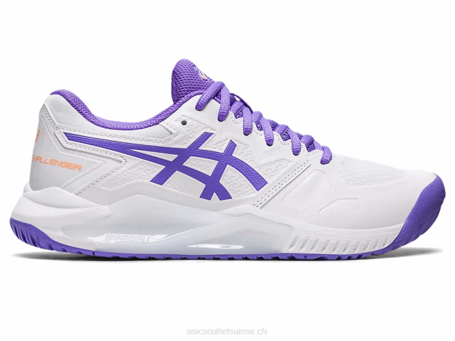gel-challenger 13 blanc/améthyste Asics L6N0K2446