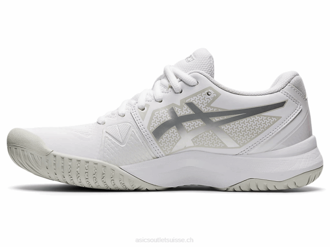 gel-challenger 13 blanc/argent pur Asics L6N0K3554