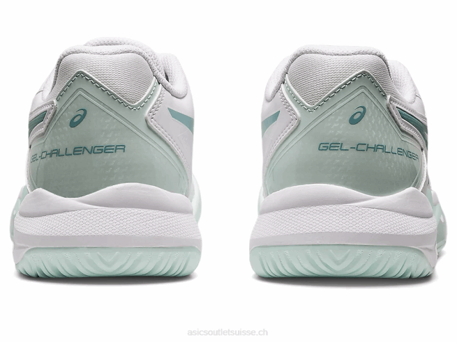 gel-challenger 13 blanc/bleu fumé Asics L6N0K2979