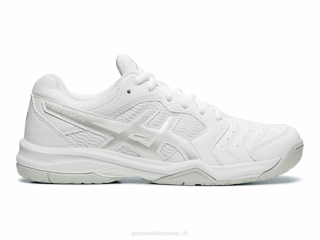 gel dédié 6 blanc/argent Asics L6N0K2592