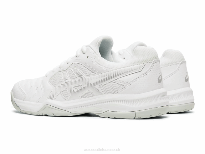 gel dédié 6 blanc/argent Asics L6N0K2592