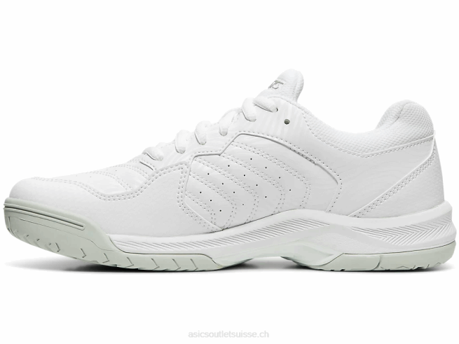 gel dédié 6 blanc/argent Asics L6N0K2592