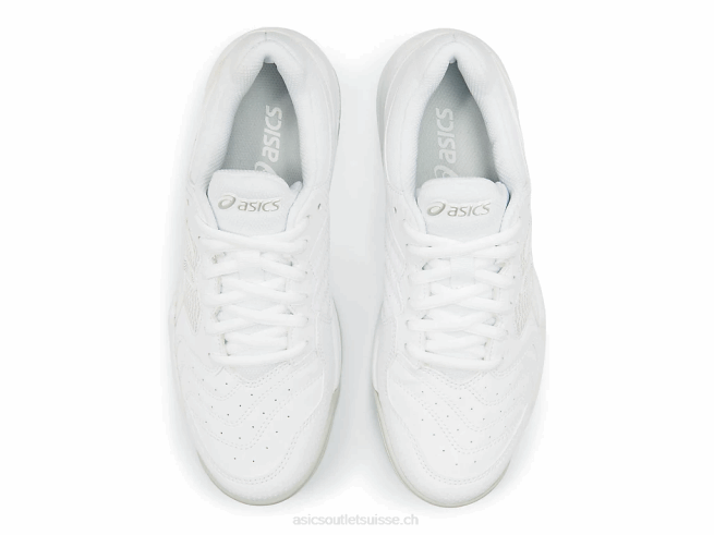 gel dédié 6 blanc/argent Asics L6N0K2592