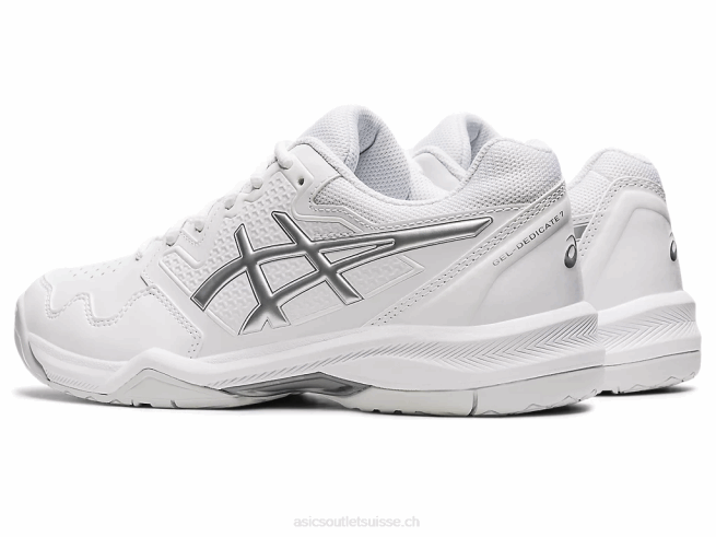 gel-dédié 7 blanc/argent pur Asics L6N0K3768