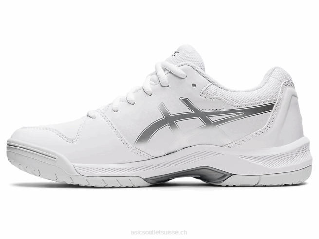 gel-dédié 7 blanc/argent pur Asics L6N0K3768