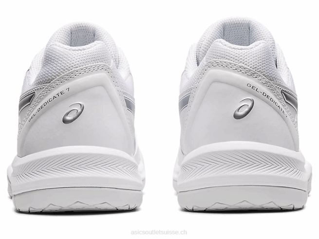 gel-dédié 7 blanc/argent pur Asics L6N0K3768