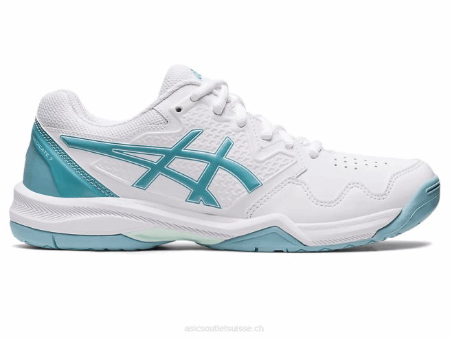 gel-dédié 7 blanc/bleu fumé Asics L6N0K3181