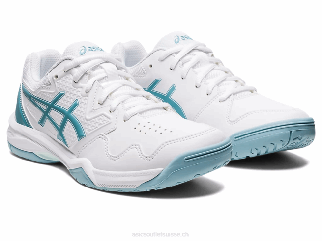 gel-dédié 7 blanc/bleu fumé Asics L6N0K3181