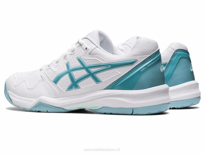 gel-dédié 7 blanc/bleu fumé Asics L6N0K3181