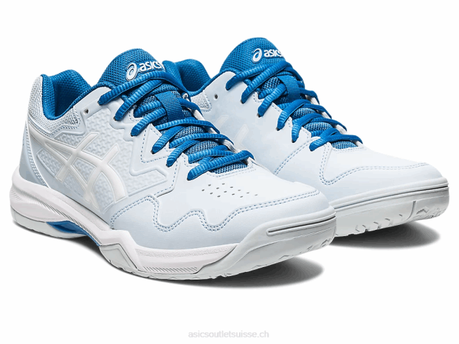gel-dédié 7 ciel/blanc Asics L6N0K2491