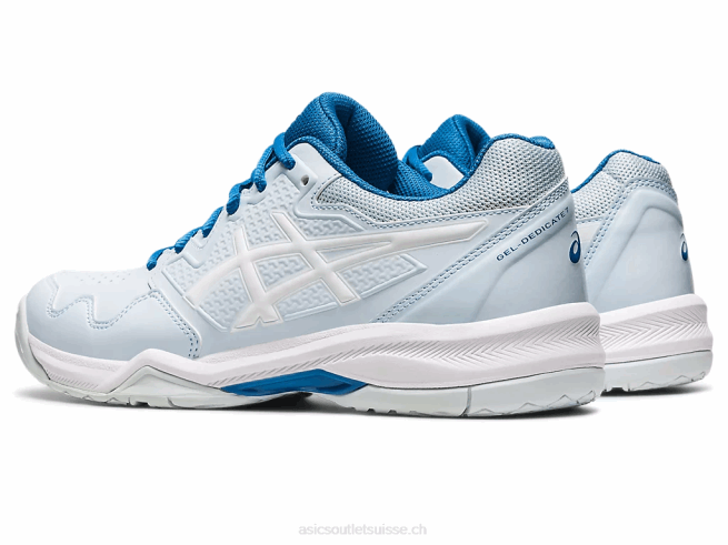 gel-dédié 7 ciel/blanc Asics L6N0K2491