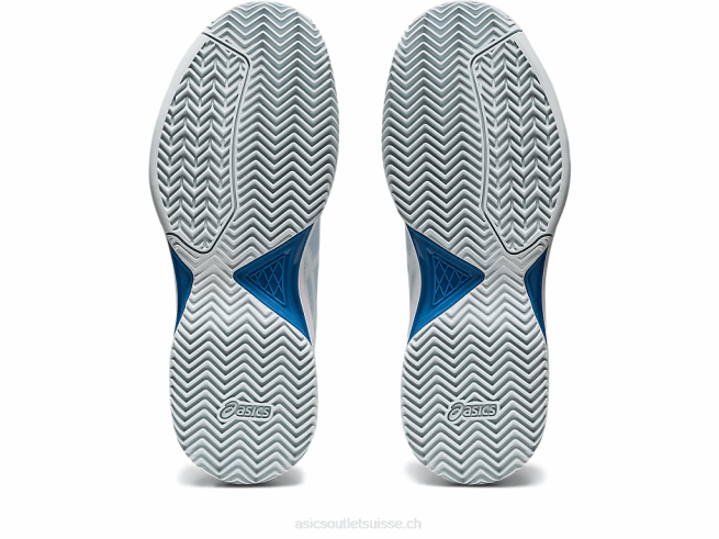 gel-dedicate 7 argile ciel/blanc Asics L6N0K2544