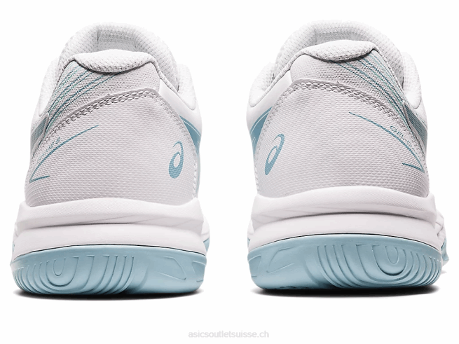 gel-jeu 8 blanc/bleu fumé Asics L6N0K3192
