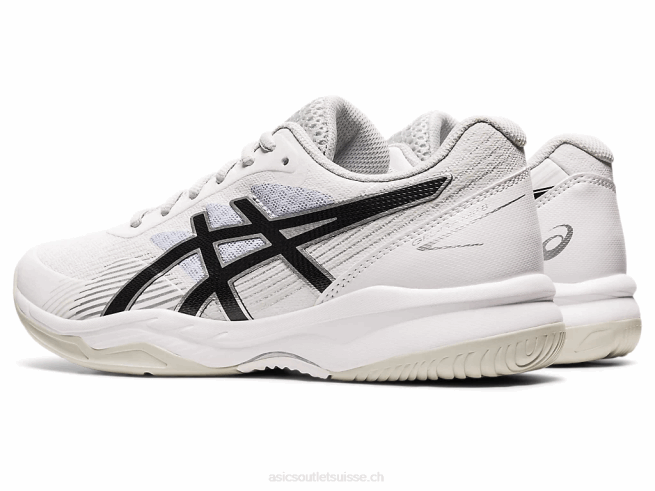 gel-jeu 8 blanc noir Asics L6N0K4023