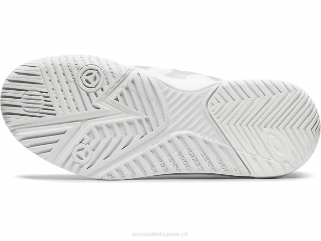 gel-résolution 8 blanc/argent pur Asics L6N0K4186
