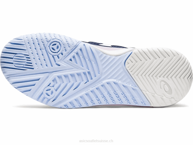 gel-résolution 8 caban/blanc Asics L6N0K4185