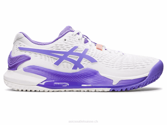 gel-résolution 9 oc blanc/améthyste Asics L6N0K2528