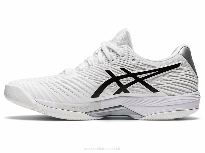 vitesse de solution ff 2 blanc noir Asics L6N0K2595