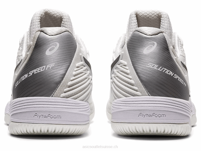 vitesse de solution ff 2 blanc noir Asics L6N0K2595