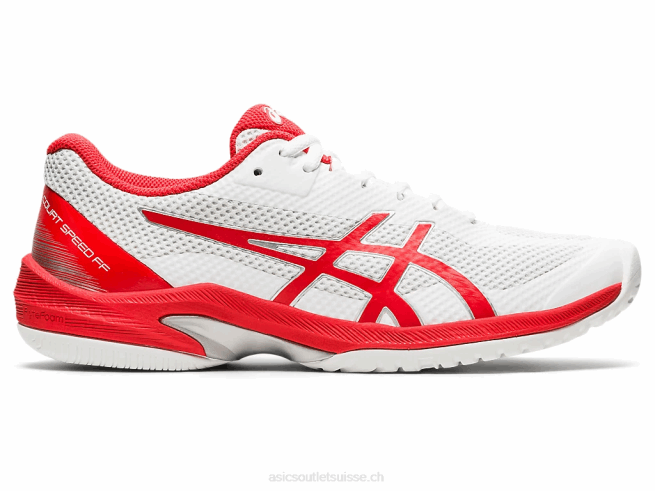 vitesse du tribunal ff blanc/rouge feu Asics L6N0K4102