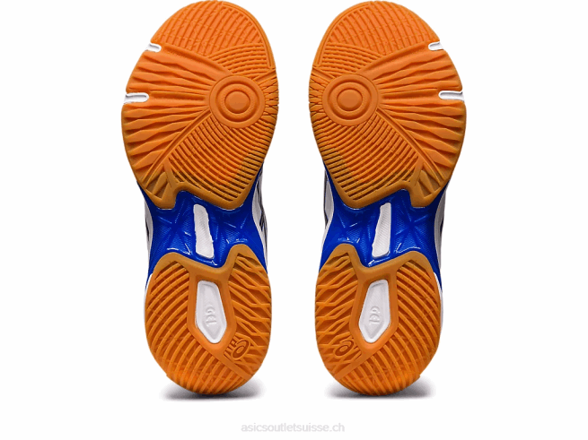 gel-fusée 10 blanc/bleu arctique Asics L6N0K2355