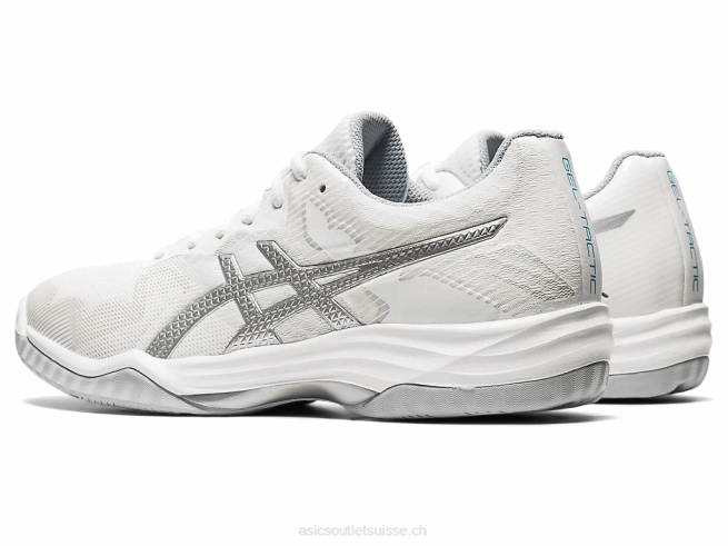 gel-tactique 2 blanc/aquarium Asics L6N0K4157