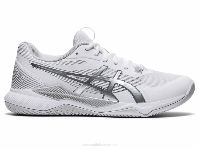 gel-tactique blanc/argent pur Asics L6N0K3567