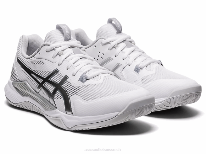 gel-tactique blanc/argent pur Asics L6N0K3567