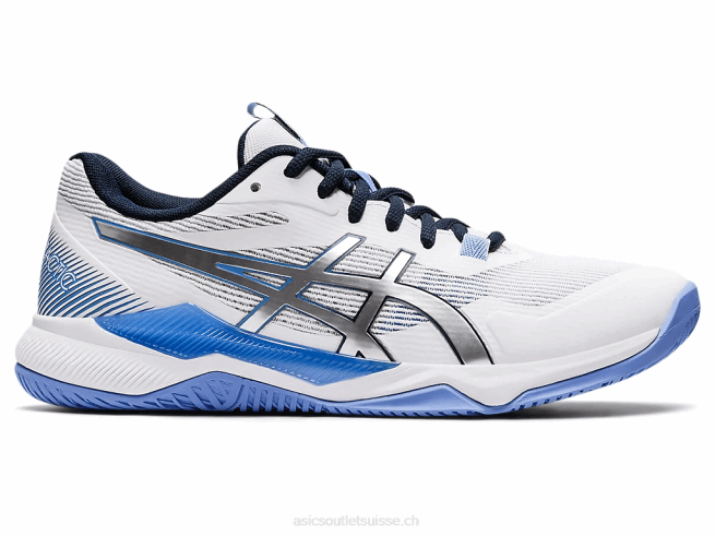 gel-tactique blanc/bleu pervenche Asics L6N0K3591