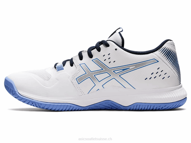 gel-tactique blanc/bleu pervenche Asics L6N0K3591