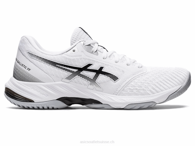 netburner balistique ff 3 blanc noir Asics L6N0K3090